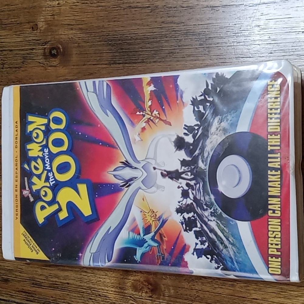 VCR  movie pokemon 2000